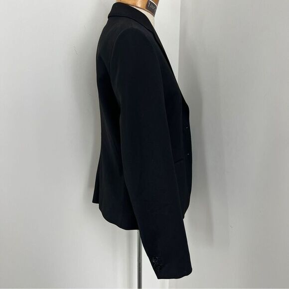 TAGLIATORE Black Virgin Wool Blazer Jacket size 46/S (410) - Picture 2 of 8